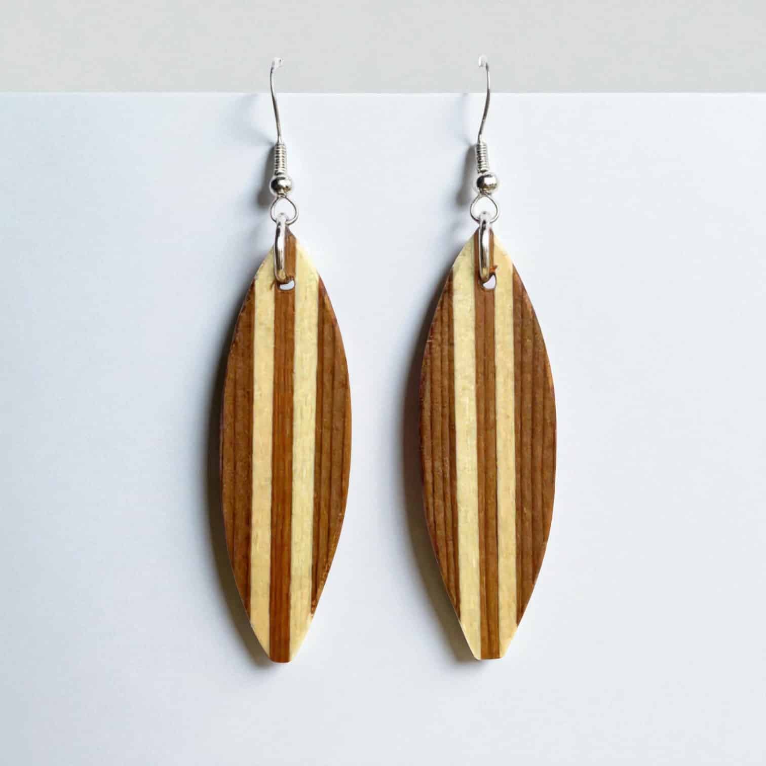 Classic Wood - Surf Earrings
