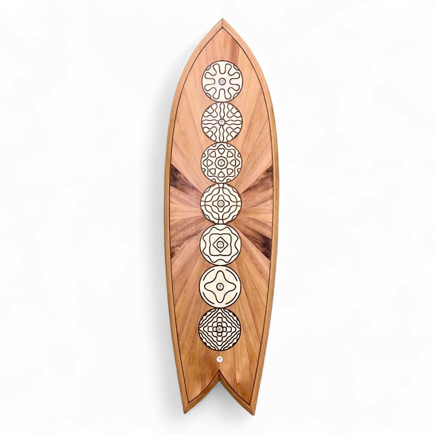 custom-wood-surfboard-family-heirloom-gift Custom Wood Surfboard Family Gift