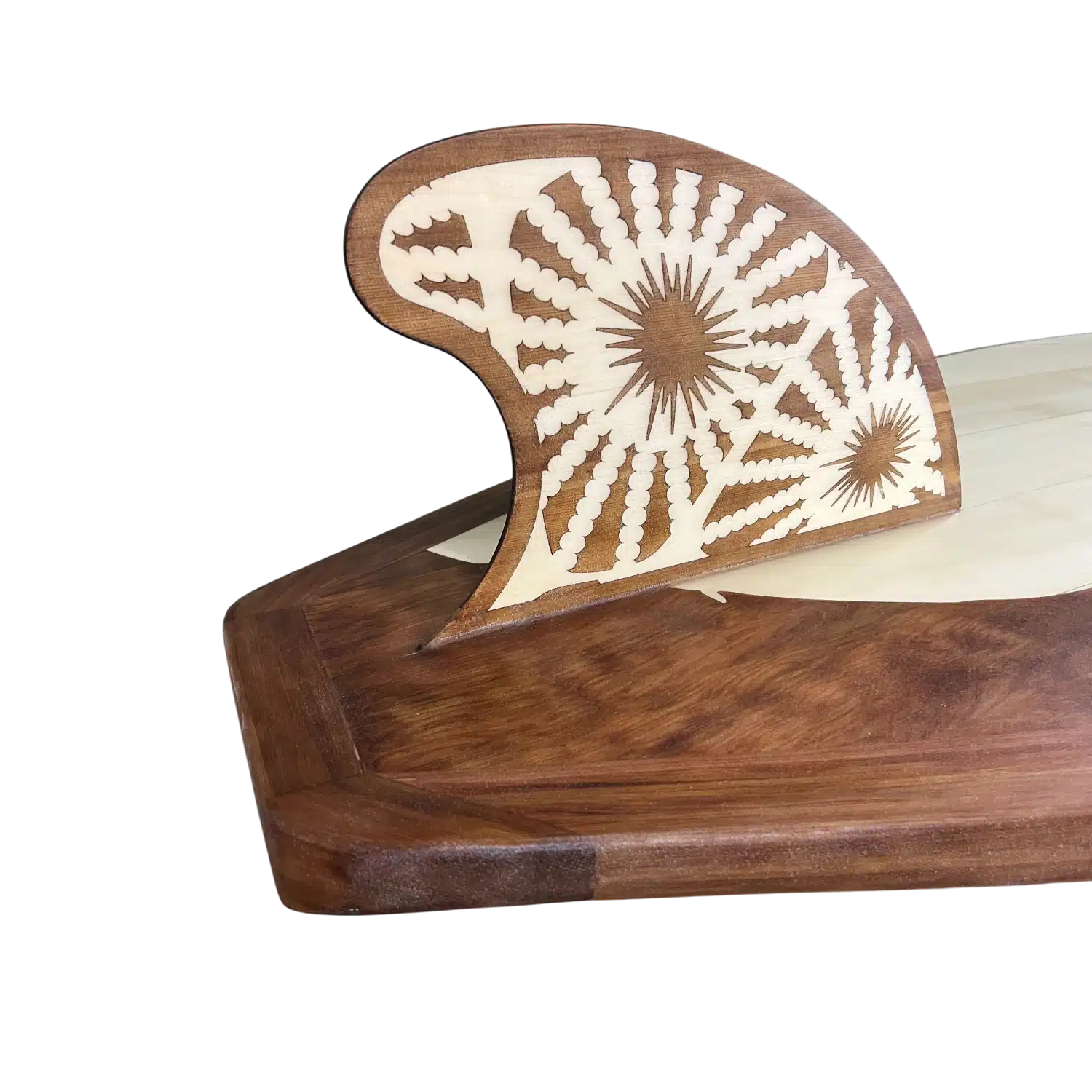 10′ Wood Paddle Board – The Coastal – West Michigan – Artisan All-Arounder - Image 3