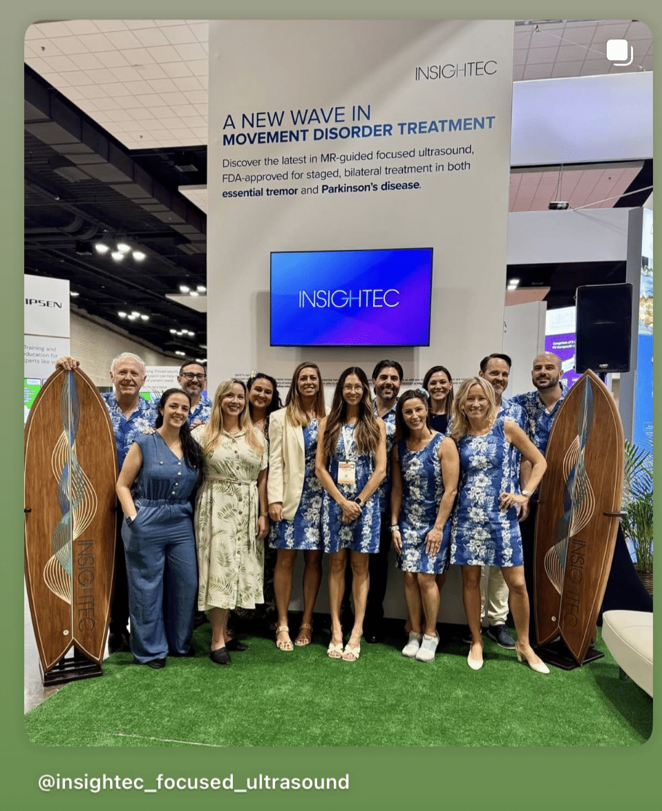 Insightec Team at trade show in Hawaii