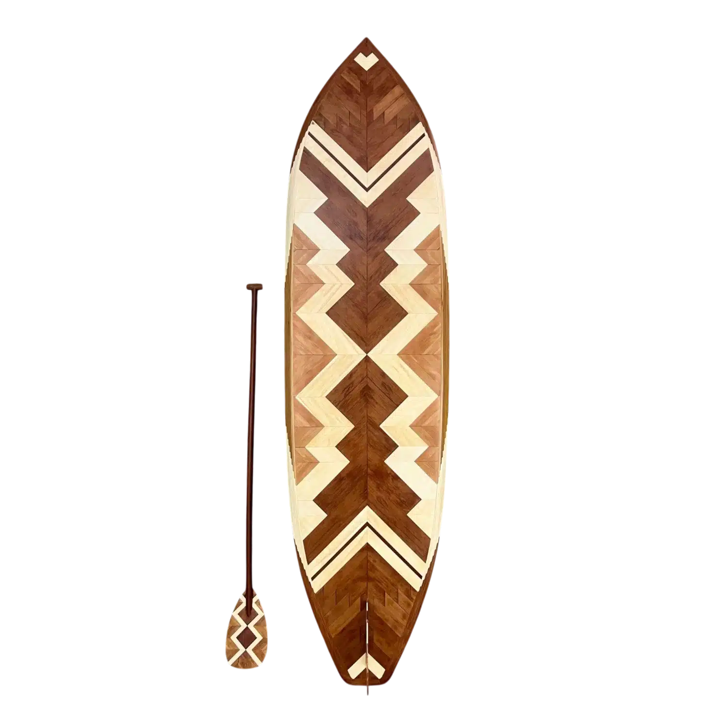 Wood Paddle Board Lake house Art