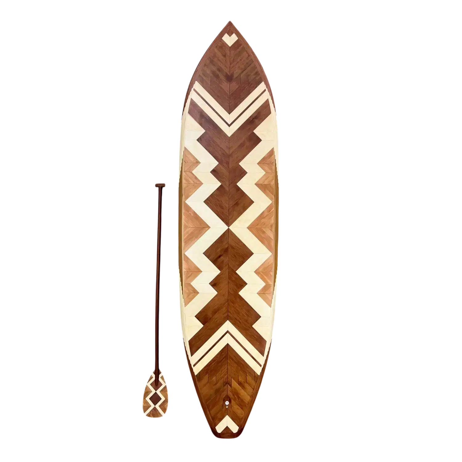 Wood Paddle Board Art