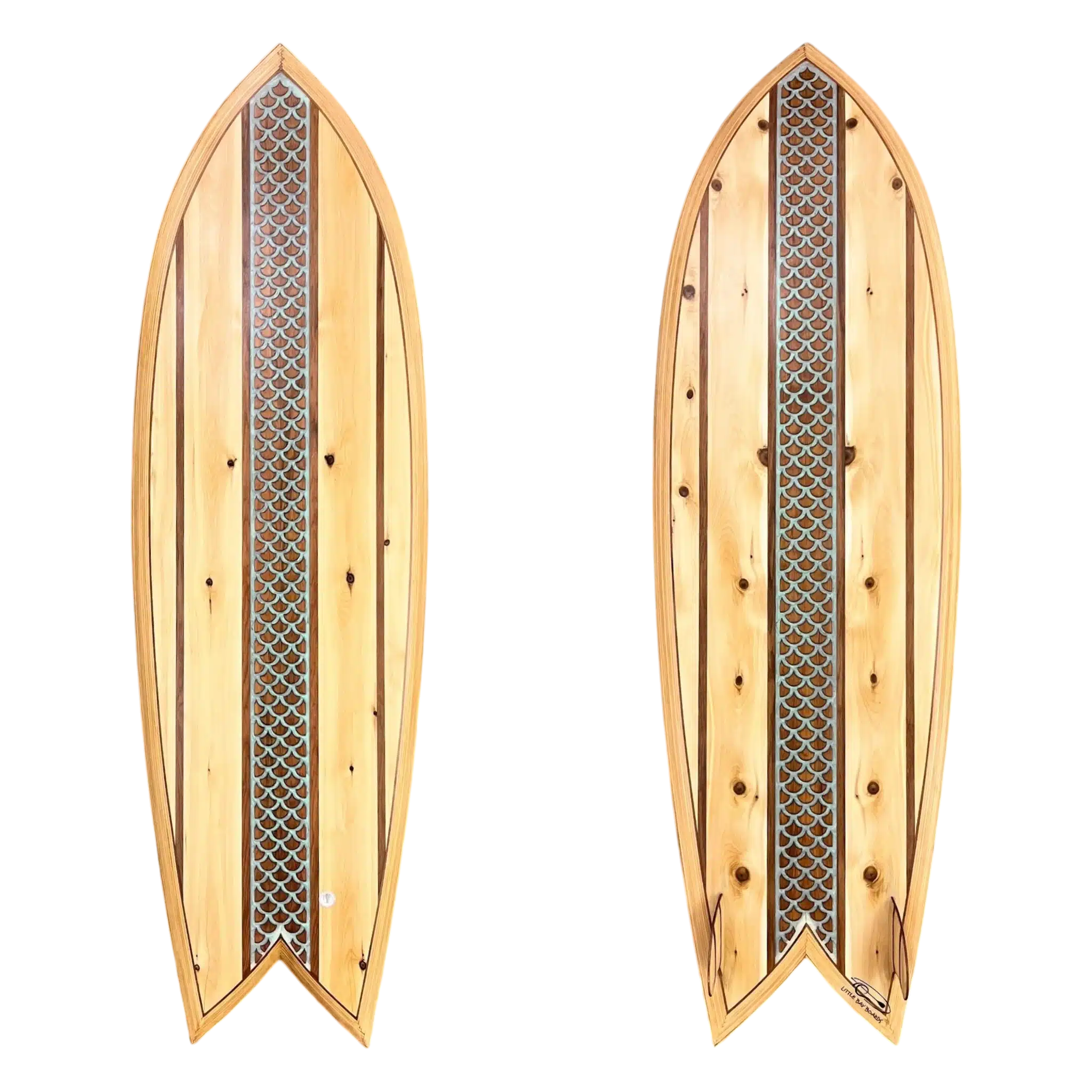Wooden Surfboard