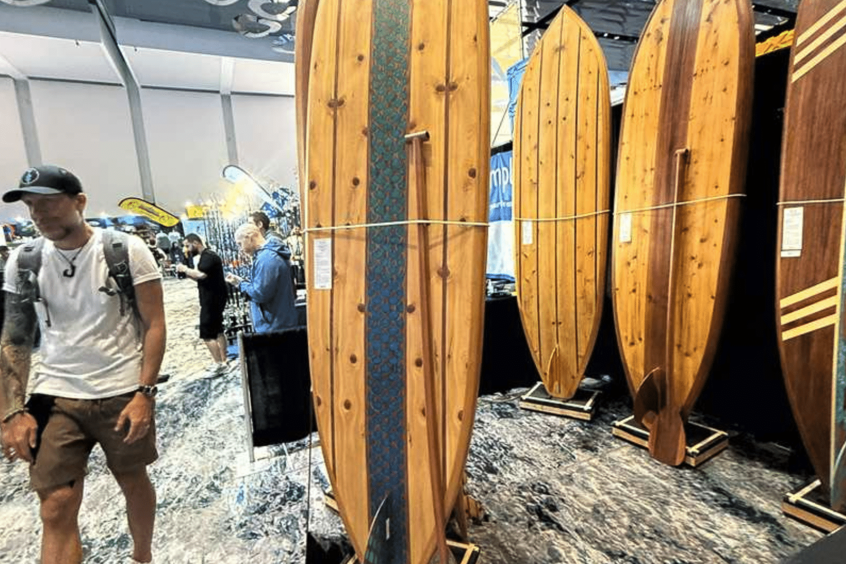 Paddling On A Piece Of Art