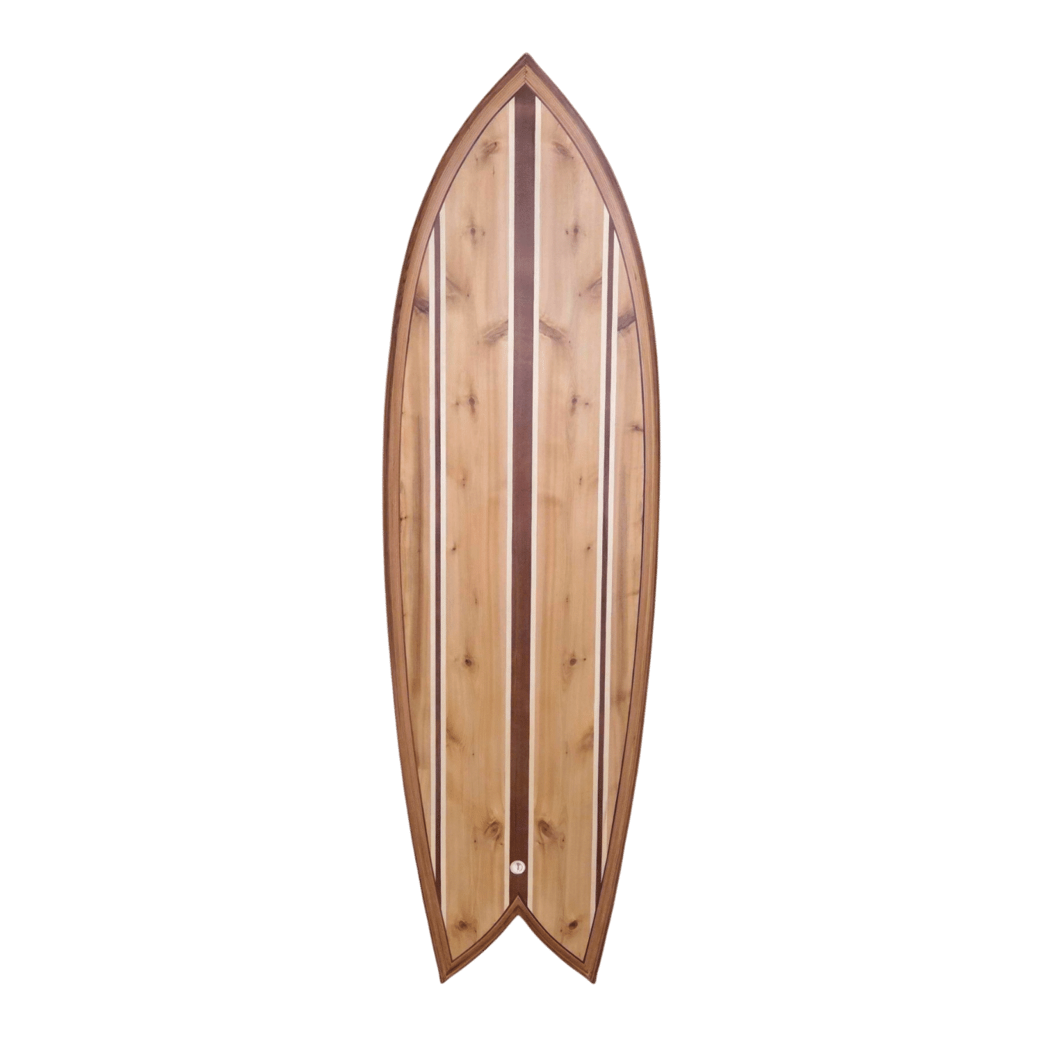 Classic Wood Surfboard