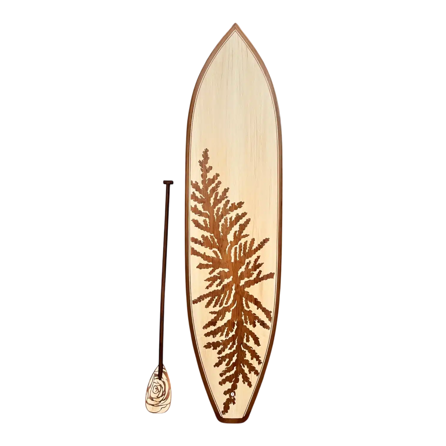 Cedar Rose - 10ft All-Arounder - Heirloom Wood Paddle Board