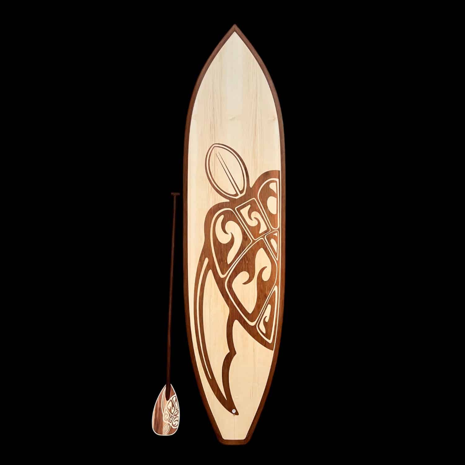 Odyssey of the Turtle - 10ft All-Arounder - Heirloom Wood Paddle Board